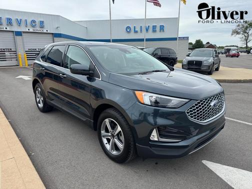 Stone Blue Metallic 2024 Ford Edge SEL