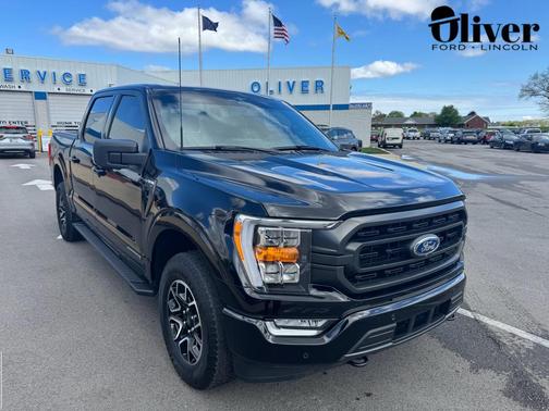 Agate Black Metallic 2023 Ford F-150 XLT