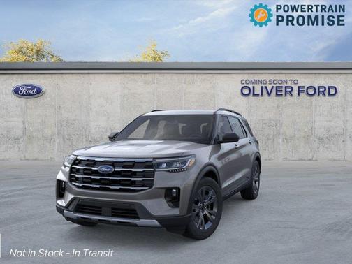 Carbonized Gray Metallic 2026 Ford Explorer Active