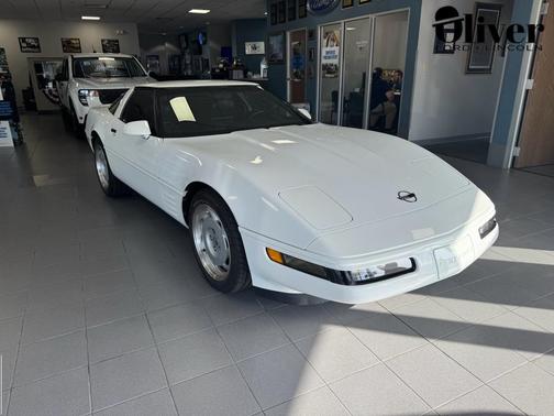 White 1991 Chevrolet Corvette Base