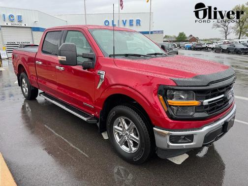 Rapid Red Metallic Tinted Clearcoat 2024 Ford F-150 XLT