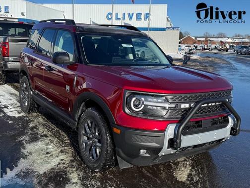 Ruby Red Metallic Tinted Clearcoat 2025 Ford Bronco Sport Big Bend SUV
