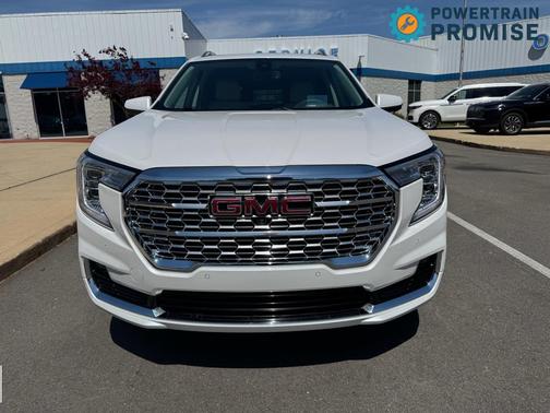 White Frost Tricoat 2023 GMC Terrain Denali
