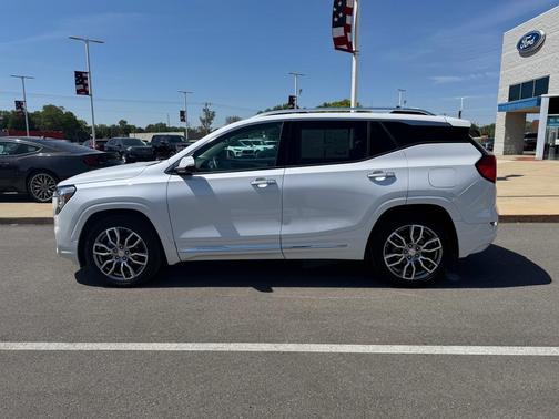 White Frost Tricoat 2023 GMC Terrain Denali