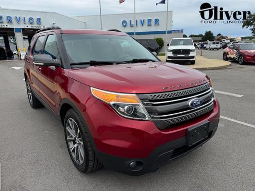 Ruby Red Metallic Tinted Clearcoat 2015 Ford Explorer XLT