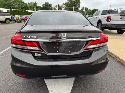 Kona Coffee Metallic 2014 Honda Civic EX