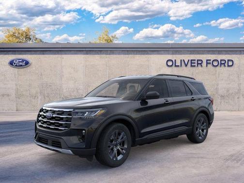 Agate Black Metallic 2026 Ford Explorer Active