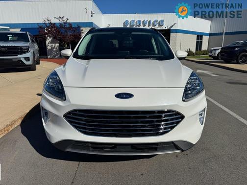 Star White Metallic Tri-Coat 2021 Ford Escape Titanium