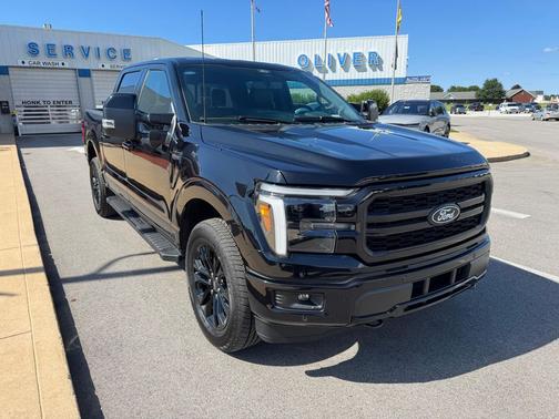 Agate Black Metallic 2025 Ford F-150 Lariat