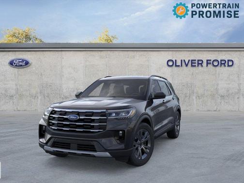 Agate Black Metallic 2026 Ford Explorer Active