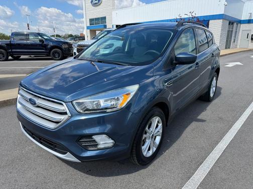 Blue Metallic 2018 Ford Escape SE