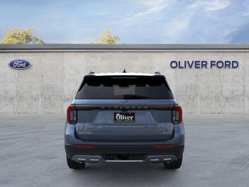 Vapor Blue 2026 Ford Explorer Active