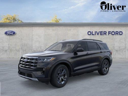 Agate Black Metallic 2026 Ford Explorer Active