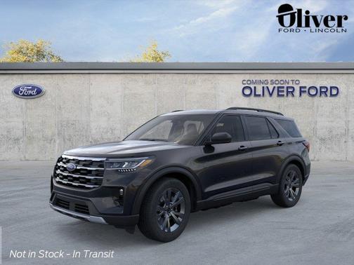 Agate Black Metallic 2026 Ford Explorer Active