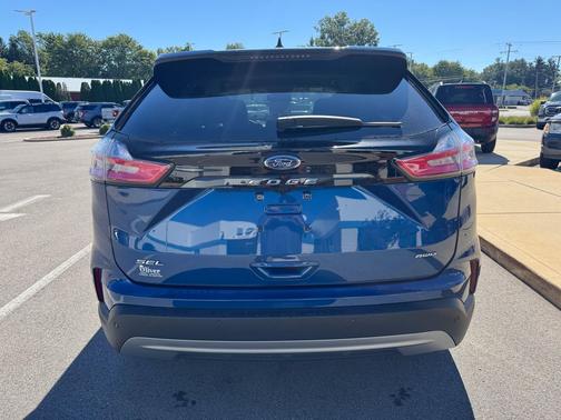 Atlas Blue Metallic 2024 Ford Edge SEL