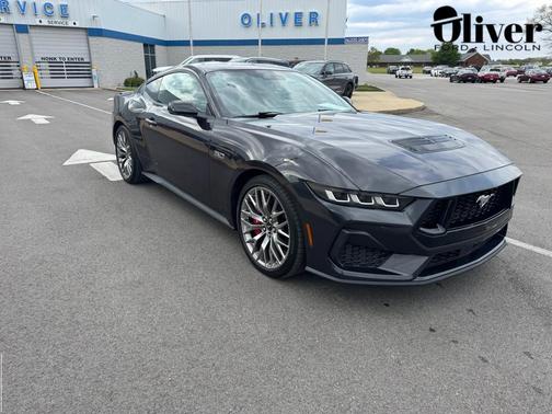 Dark Matter Gray Metallic 2024 Ford Mustang GT Premium