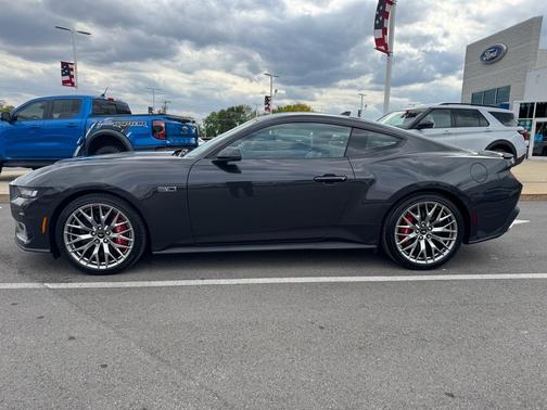Dark Matter Gray Metallic 2024 Ford Mustang GT Premium