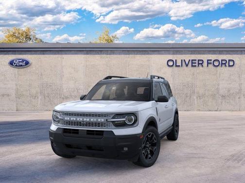 Space White Metallic 2026 Ford Bronco Sport Outer Banks