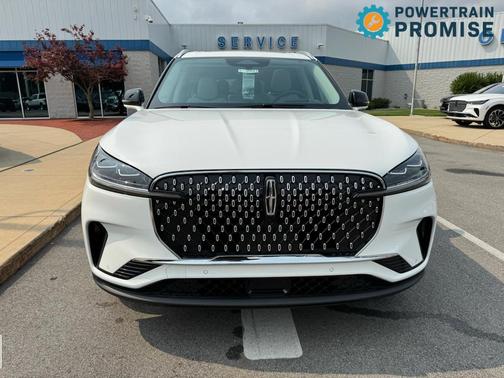 Pristine White Metallic Tri-Coat 2026 Lincoln Aviator Reserve AWD
