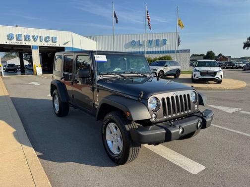 Granite Crystal Metallic Clearcoat 2017 Jeep Wrangler Unlimited Sport