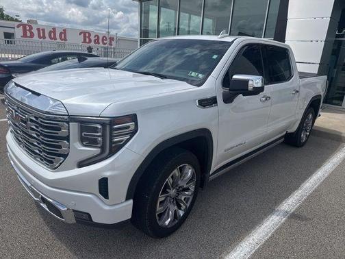 White Frost Tricoat 2024 GMC Sierra 1500 Denali