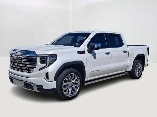 White Frost Tricoat 2024 GMC Sierra 1500 Denali