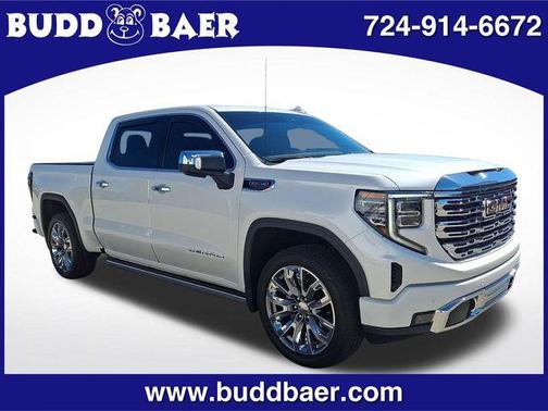 White Frost Tricoat 2024 GMC Sierra 1500 Denali