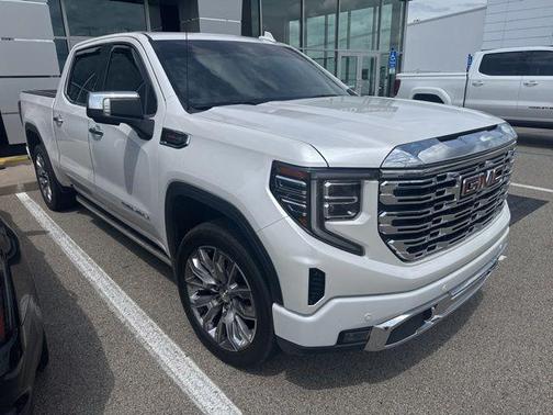 White Frost Tricoat 2024 GMC Sierra 1500 Denali