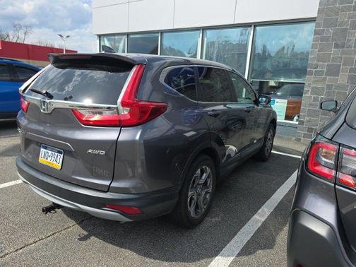 Modern Steel Metallic 2017 Honda CR-V EX-L