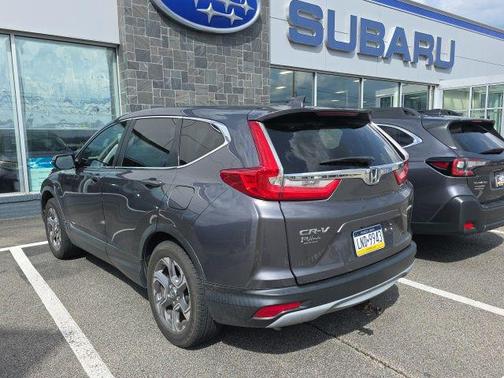 Modern Steel Metallic 2017 Honda CR-V EX-L