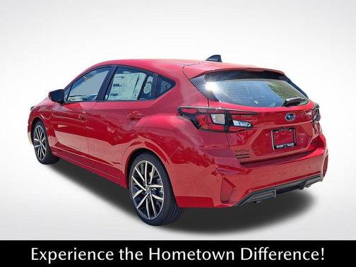 Pure Red 2026 Subaru Impreza Sport