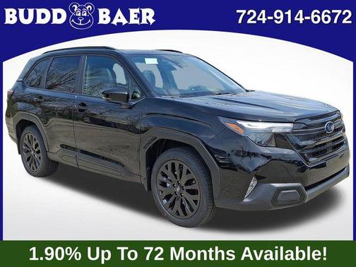 Crystal Black Silica 2026 Subaru Forester Sport