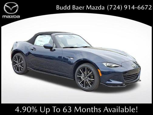 Deep Crystal Blue Mica 2026 Mazda MX-5 Miata Grand Touring