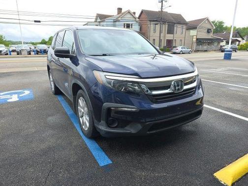 Obsidian Blue Pearl 2019 Honda Pilot LX
