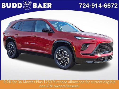 cherry red tintcoat 2026 Buick Enclave Sport Touring