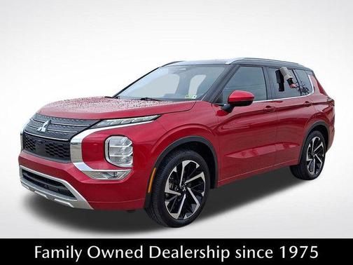 Red Diamond/Black Roof 2024 Mitsubishi Outlander SEL S-AWC