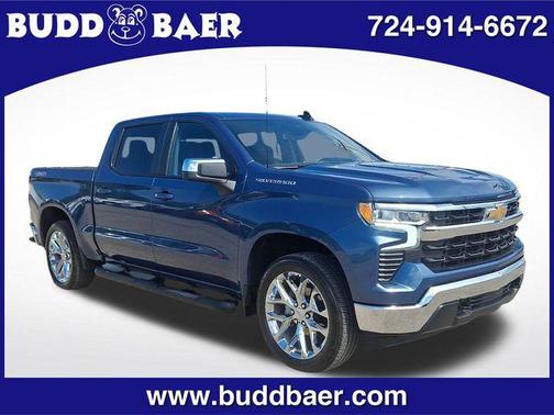 Lakeshore Blue Metallic 2024 Chevrolet Silverado 1500 LT