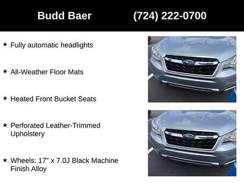 2018 Subaru Forester 2.5i Limited