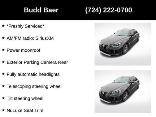 2019 Lexus IS 300 Base