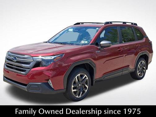Crimson Red Pearl 2026 Subaru Forester Hybrid Premium