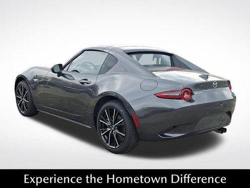 Machine Gray Metallic 2026 Mazda MX-5 Miata RF Grand Touring