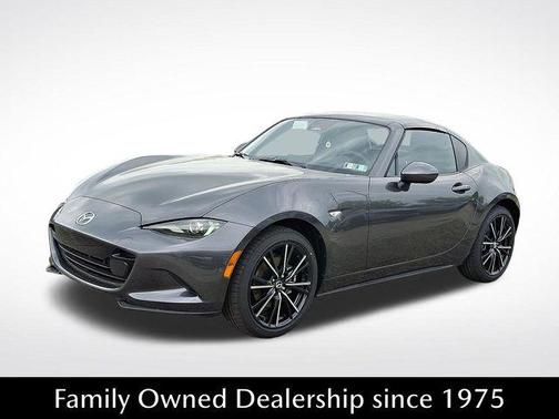 Machine Gray Metallic 2026 Mazda MX-5 Miata RF Grand Touring