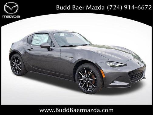 Machine Gray Metallic 2026 Mazda MX-5 Miata RF Grand Touring