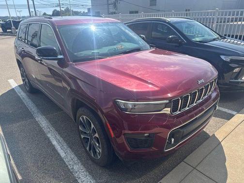 Velvet Red Pearlcoat 2021 Jeep Grand Cherokee L Overland