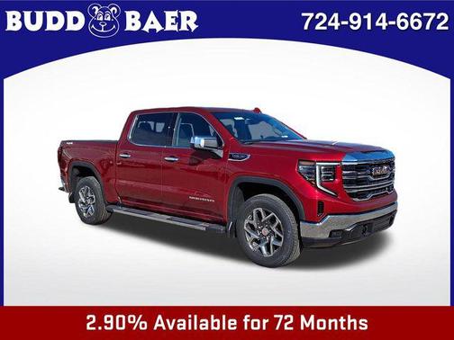 Volcanic Red Tintcoat 2026 GMC Sierra 1500 SLT