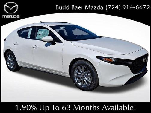 Snowflake White Pearl Mica 2026 Mazda Mazda3 FWD