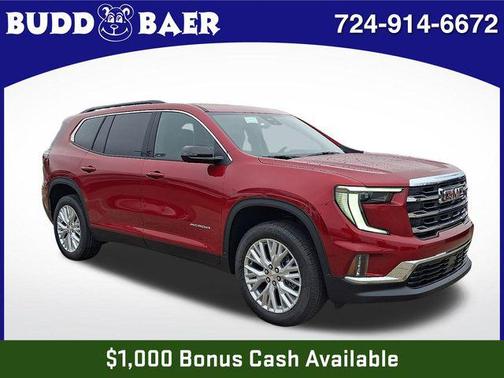 Volcanic Red Tintcoat 2026 GMC Acadia Elevation AWD