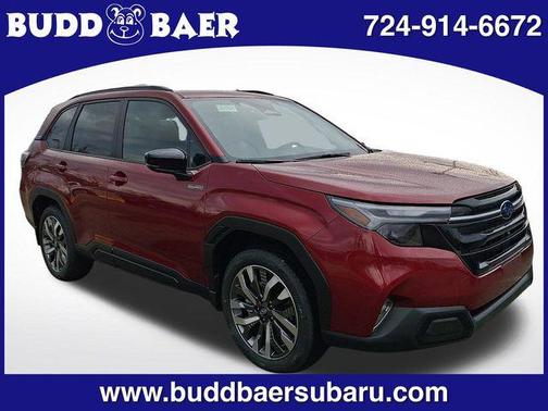 Crimson Red Pearl 2026 Subaru Forester Hybrid Touring