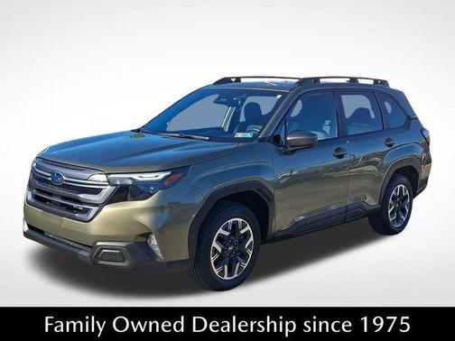 Autumn Green Metallic 2025 Subaru Forester Premium