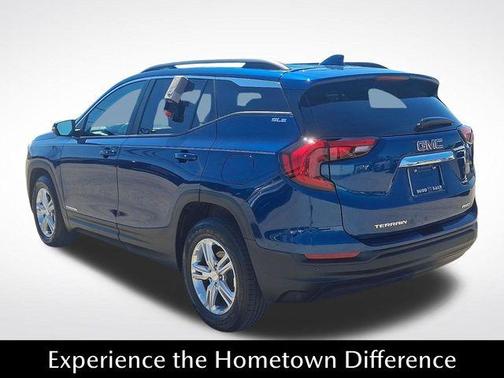 Blue Emerald Metallic 2021 GMC Terrain SLE